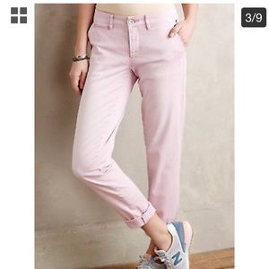 Anthropologie Pilcro pink pants